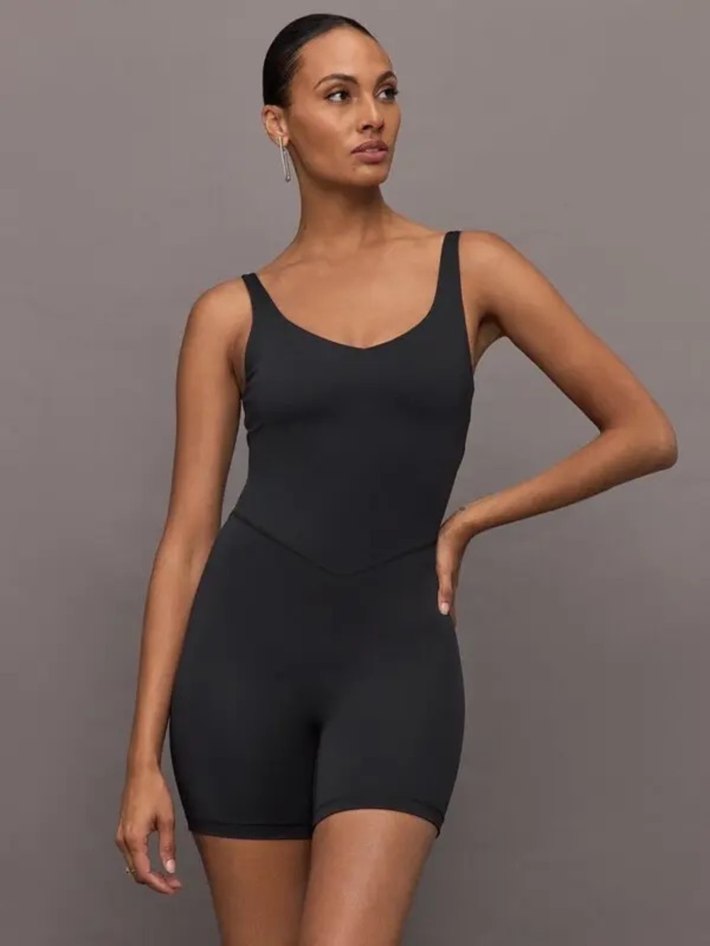 Bandier black romper size XS